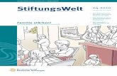 StiftungsWelt 04-2010: Familie stärken!