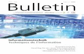 Bulletin SEV/VSE (Redesign)