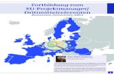 Fortbildung zum EU-Projektmanager (Kommunen, KMU, Hochschulen)