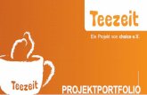 Projektportfolio Teezeit 2013