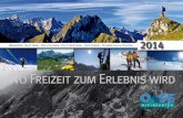 OASE AlpinCenter - Programm 2014 der  Bergschule in Oberstdorf