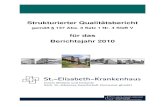 Qualitätsbericht 2010 - St.-Elisabeth-Krankenhaus