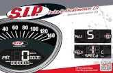 Anleitung Instructions SIP Speedo Vespa PV/ET3/Rally 2.0