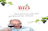 Best of Bio - wine 2014 / Beschreibung der prämierten Weine