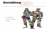 "DeinDing 2013"- Jugendbildungspreis BW