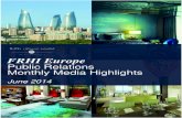 Regional media highlights Europe June 14