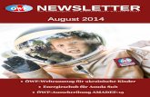 ÖWF Newsletter August 2014
