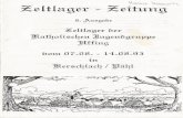 Zeltlager Zeitung 1993