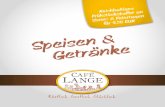 Café Lange Speisekarte