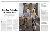 SonntagsBlick Magazin – «Swiss Made in New York»