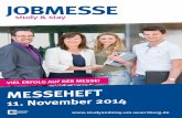 JOBMESSE study & stay 2014 - Messeheft
