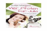 Leseprobe Katja Martens - Vier Pfoten für Julia - Feuerprobe