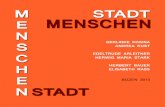 Ausstellungskatalog STADT/MENSCHEN - MENSCHEN/STADT