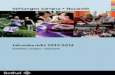 Jahresbericht der Stiftungen Sarepta | Nazareth 2013_2014