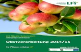 Kursbroschüre Obstbau/Obstverarbeitung 2014/15