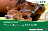Kursbroschüre Pferdehaltung 2014/15
