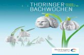 Thüringer Bachwochen 2013