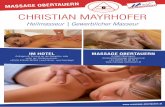 Massageangebot Hotel Edelweiss 2014/15 â€“ deutsch