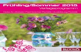 BLOOM's-Verlagsprogramm Frühling/Sommer 2015