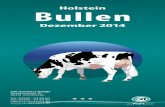 Bullenkatalog Holstein Dezember 2014 von CRI Genetics GmbH