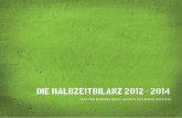 Halbzeitbilanz 2014 der Grünen Landtagsfraktion Schleswig-Holstein
