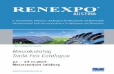 RENEXPO Austria 2014 Messekatalog