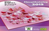 2015 Hauptkatalog von nice papers Q-Verlag Berlin