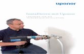 Sf uponor installieren mit uponor 1060379 03 2014