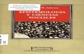 Adorno, Theodor W. - Epistemología y Ciencias Sociales
