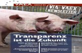 Transparenz ist die Zukunft | Via VAEX Newsletter #7