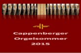 Cappenberger Orgelsommer 2015