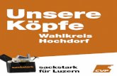 Unsere Köpfe - Wahlkreis Hochdorf