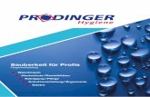 PRODINGER Hygiene Katalog 2015