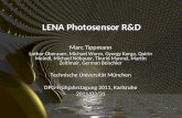 LENA Photosensor R&D Marc Tippmann Lothar Oberauer, Michael Wurm, Gyorgy Korga, Quirin Meindl, Michael Nöbauer, Thurid Mannel, Martin Zeitlmair, German.