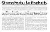 Gasschutz Und Luftschutz 1933 Nr.8 August