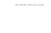 Epson WF7620 User Guide
