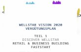 WELLSTAR VISION 2020 VERGÜTUNGSPLAN TEIL 1 DISCOVER WELLSTAR RETAIL & BUSINESS BUILDING FASTSTART.