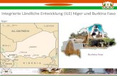 Integrierte Ländliche Entwicklung (ILE) Niger und Burkina Faso Burkina Faso Niger.