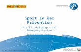 Sport in der Prävention Profil: Haltungs- und Bewegungssystem Vertiefung Knie: Häufige Knieprobleme 322 P-HuB Folie 2007 Knieprobleme - Folie 1.