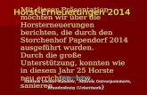 Horst-Erneuerungen 2014 Mit dieser Präsentation möchten wir über die Horsterneuerungen berichten, die durch den Storchenhof Papendorf 2014 ausgeführt wurden.
