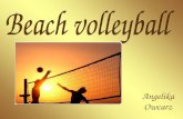 Angelika Owcarz. Beach-Volleyball ist eine Variation des Volleyball. Das Spielfeld ist aus Sand. Von 1996 ist es olympische Disziplin.
