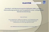 Cluster Kreislauf- und Ressourcenwirtschaft 2015 Kreislauf- und Ressourcenwirtschaftspark Halle-Lochau – Alleinstellungsmerkmal und Perspektiven einer.