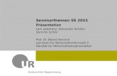 Dr. Max Mustermann Referat Kommunikation & Marketing Verwaltung Prof. Dr. Bernd Heinrich Lehrstuhl für Wirtschaftsinformatik II Fakultät für Wirtschaftswissenschaften.