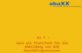 © abaXX Java als Plattform für die Abbildung von B2B Geschäftsprozessen Di 7 :