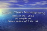 Deutschland – China am Beispiel der Dräger Medical AG & Co., KG.