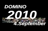 DOMINO 4.September 2010. 4.9.2010 - Schützenmattpark Basel – Startschuss fürs Tageszentrum Resgate in Brasilien DOMINO ist für alle, für Sportliche...und.