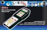 Das easyDATA Vending Plus ist ein Handheld, welches speziell für den Bereich Vending entwickelt wurde. Zuverlässiges Auslesen der Inkassodaten und Zählerstände.