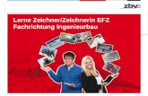 Mehr Infos  Lerne Zeichner/Zeichnerin EFZ Fachrichtung Ingenieurbau.
