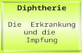 Diphtherie Die Erkrankung und die Impfung. Die Diphtherie-Erreger Diphtherie wird durch Corynebacterium-Arten (C. diphtheriae, C. ulcerans und sehr selten.