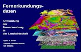 Anwendung der Fernerkundung in der Landwirtschaft Björn A. Welle Seminar Geoinformation WS 2001/02 Fernerkundungs- daten.